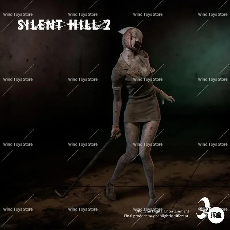 Iconiq ستوديو سايلنت هيل 2 فقاعة الرأس ، ممرضة الثلاثي رئيس فيلم الرعب نموذج ألعاب شخصيات الحركة هواية Presale 1/6 #4