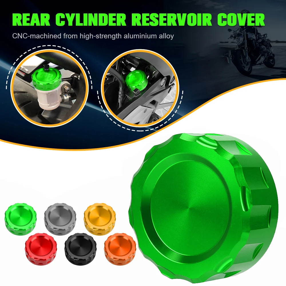 

FOR KAWASAKI ZZR250 ZZR400 ZZR600 ZZR1100 ZZR1100D ZZR1200 ZZR1400 Motorcycle Aluminum Oil Tank Cap Brake Fluid Reservoir Cover