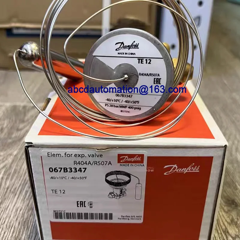 دانفوس صمام التمدد الحراري لمبة استشعار درجة الحرارة TE 12 067B3345 067B3346 067B3347 067B3348 067B3349 067B3350