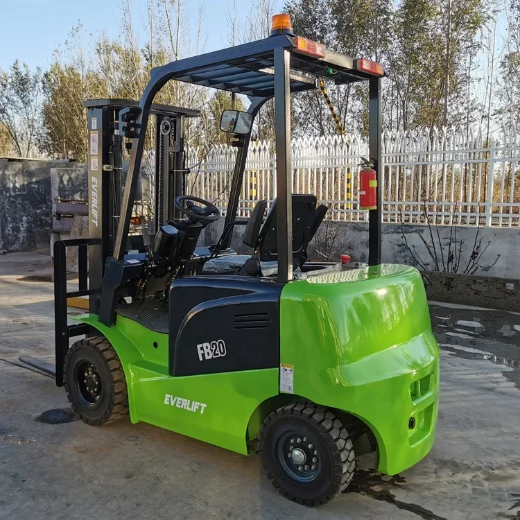 48V 400Ah Full AC Controller Electric Forklift Equipped With Charger