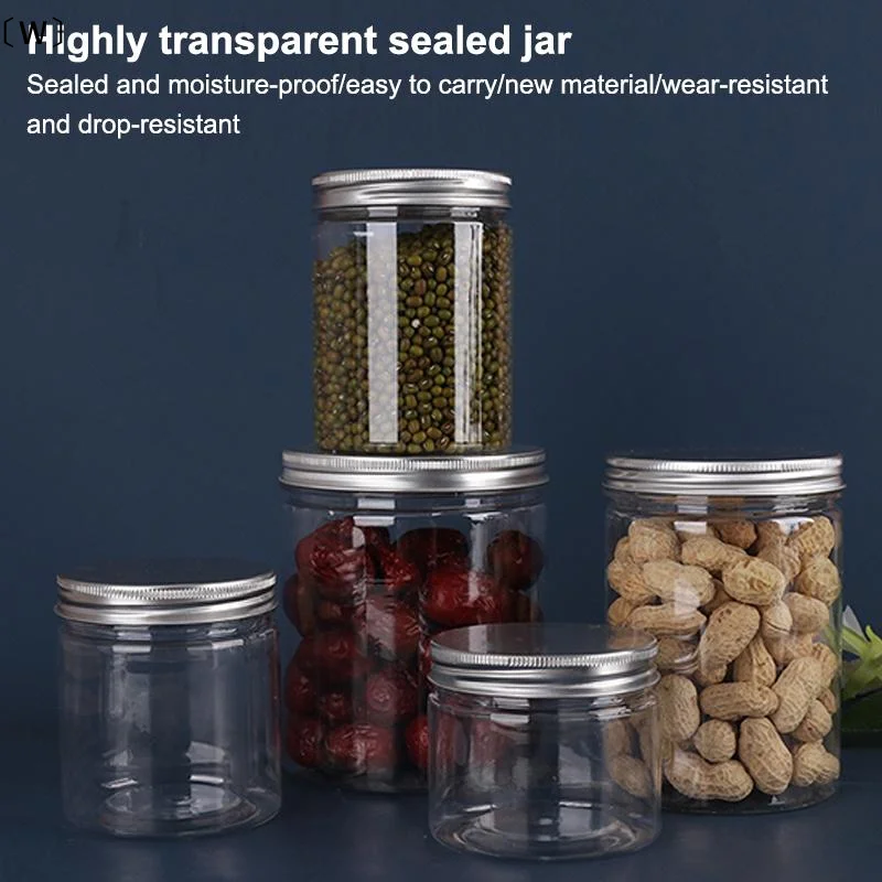 Food Storage Aluminum Containers - Botol Kemasan Aluminium PET Transparan Kosong,