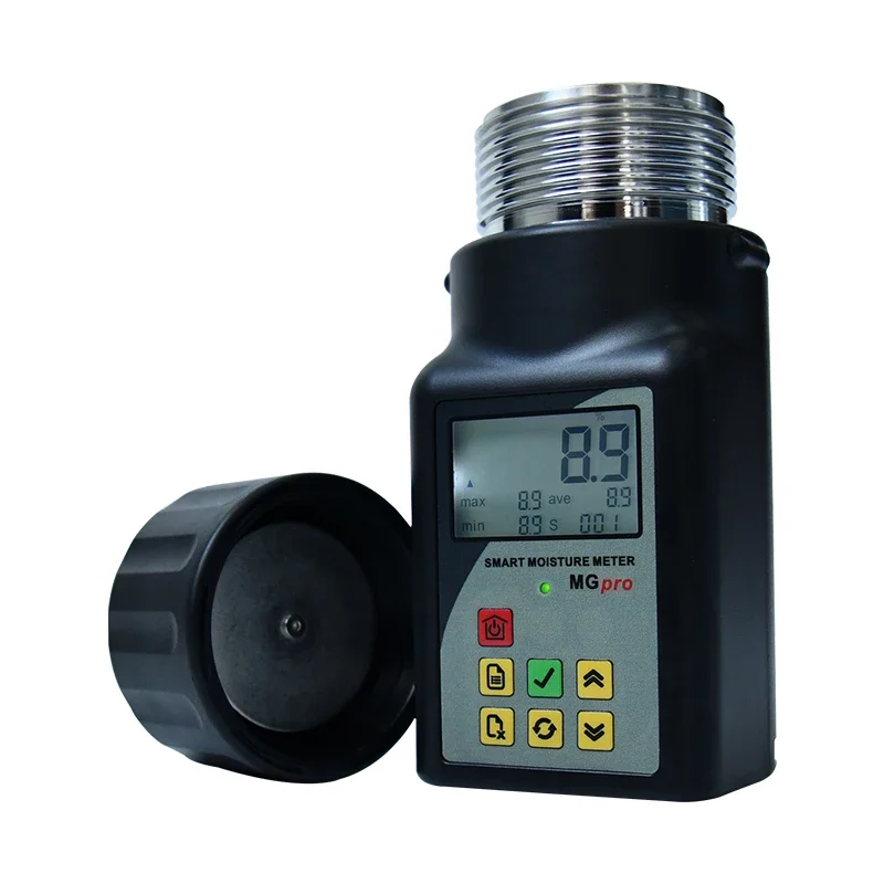 

2025 hot sale Portable cup type grain moisture tester for coffee beans and rice 25 types of hygrometers with data storage