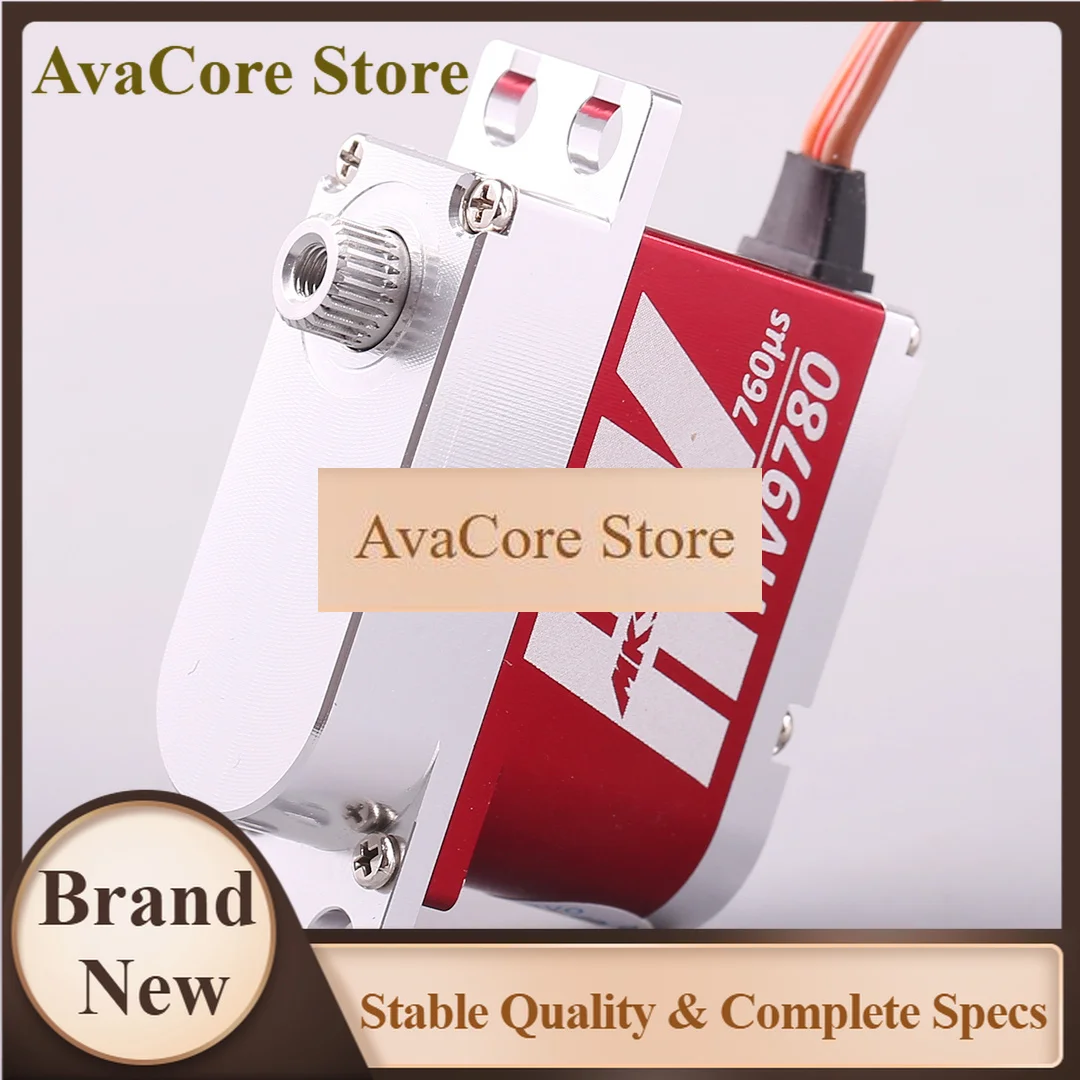 AvaCoreMKS HV9780 High Voltage Servo Model Helicopter Tail Rudder Narrow Frequency Digital Hollow Cup All Metal Servo