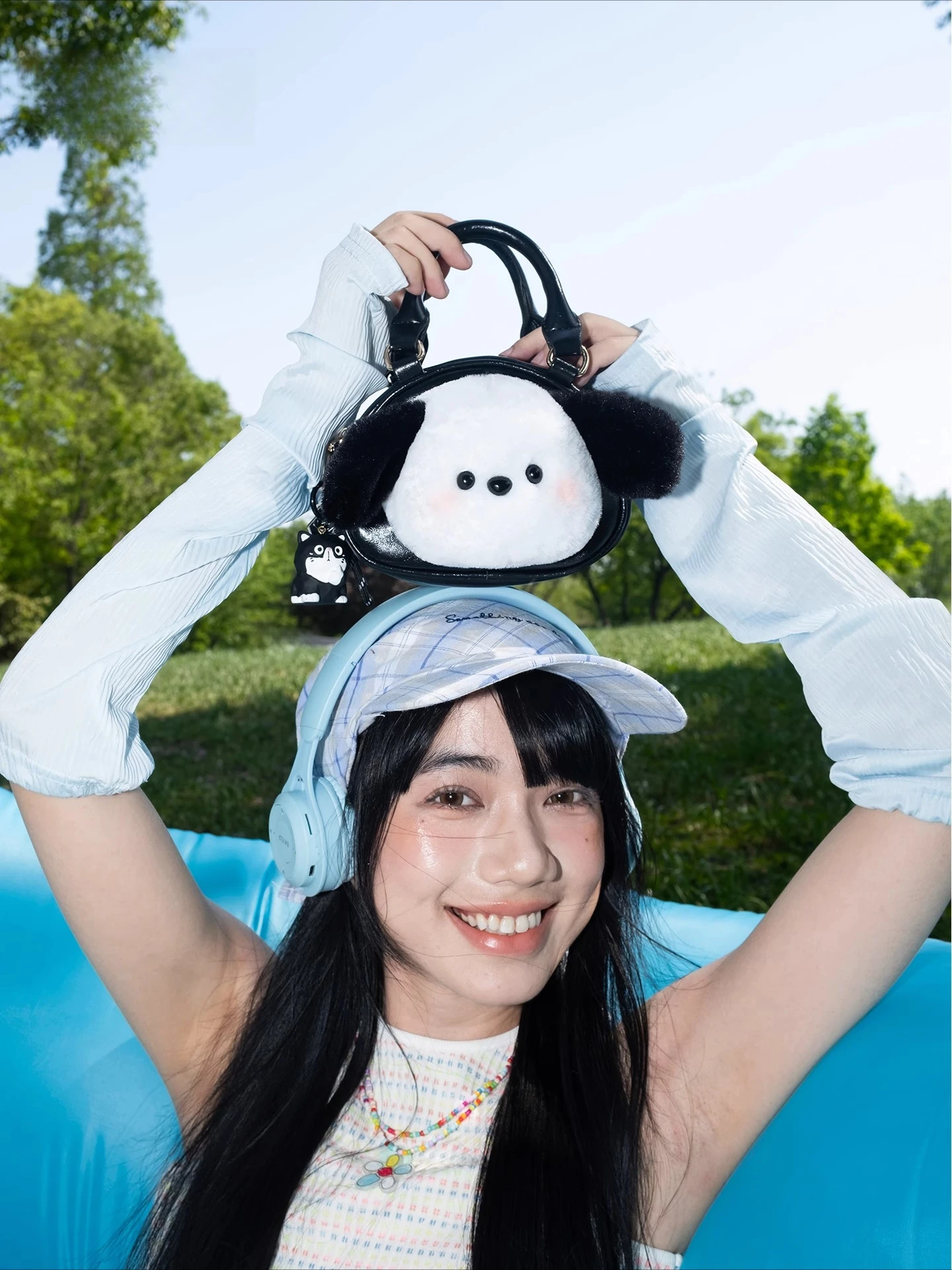 Новая сумка, женская милая щенок, новинка 2024, сумка-мессенджер, ценная сумка через плечо, кошелек для монет, подарок на День святого Валентина