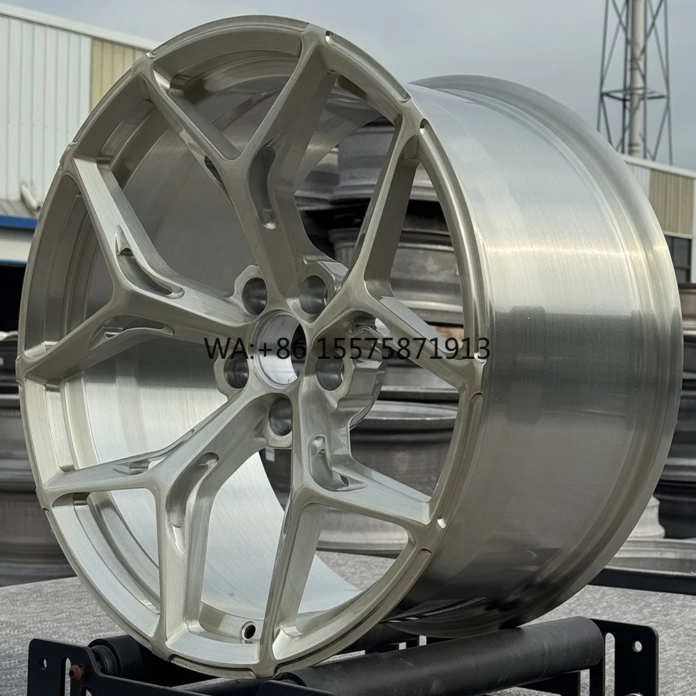 

Factory Hot-selling 18 19 20 21 22 Inch Lightweight Rims Sport Style Pcd 5x112 5x114.3 Custom Brushed Alloy Forged Car Wheels