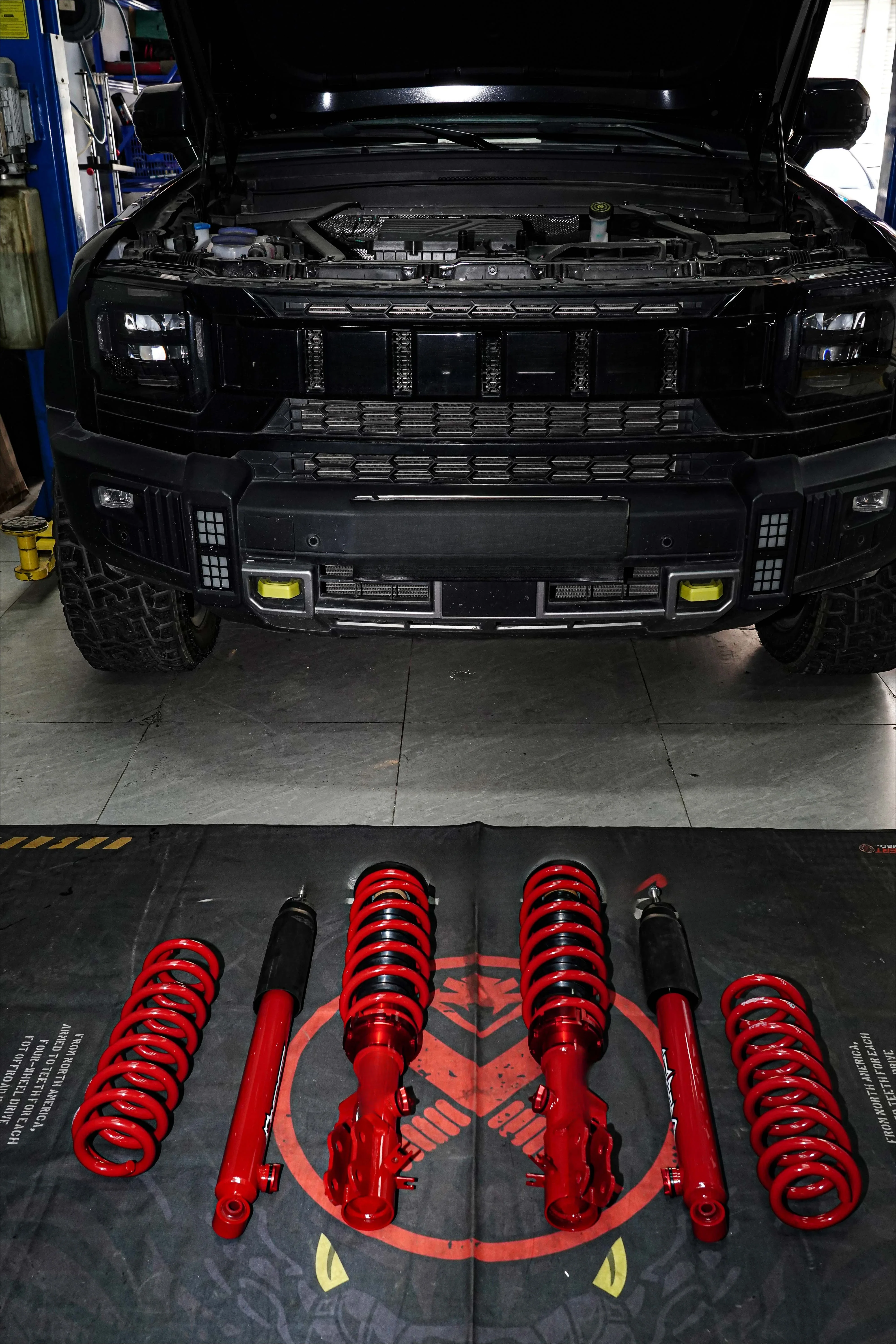 For T1 T2 Comfortable Coilover Shock Absorbers 1.5 Inches Suspension Lift Kit
