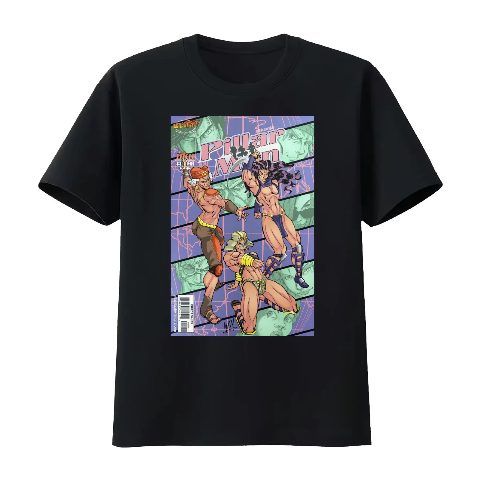 Pillar Men T-Shirt Summer Casual Cotton Tee Oversized Streetwear Tops Vintage Graphic Print Loose Fit Short Sleeve