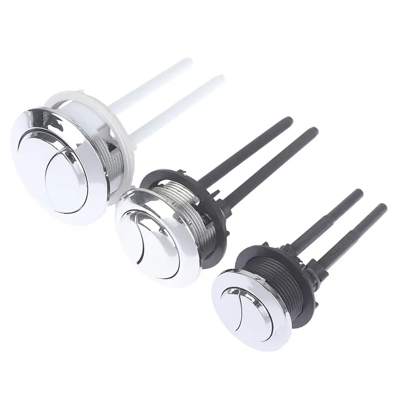 1PC Przycisk zbiornika toalety z podwójnym spłukiwaniem Okrągły kształt Przyciski do toalety z podwójnym spłukiwaniem Akcesoria łazienkowe 70mm/57mm/47mm