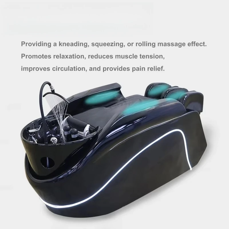 Head Spa Bed Hair Shampoo Chair Electric Massage Shampoo