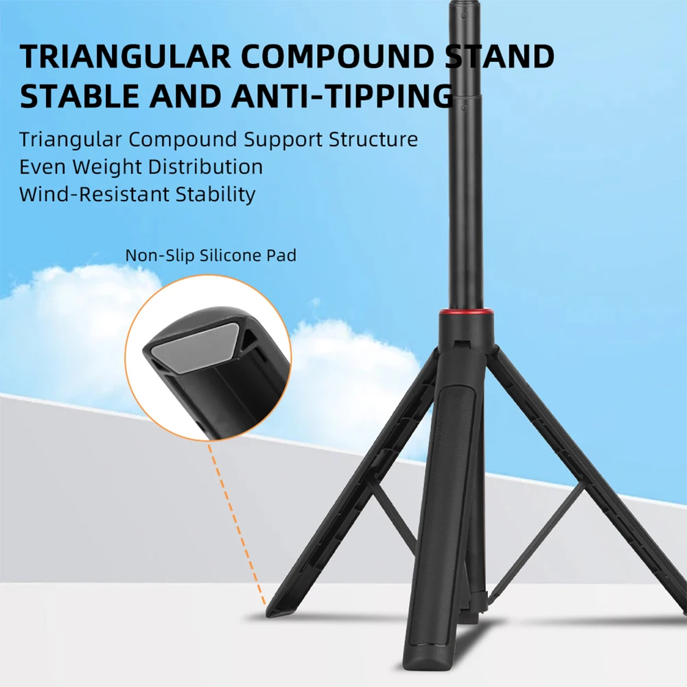 Selfie Stick Extendable Camera Vlogging Tripod For X5 Action 4/Pocket 3_voghion.com
