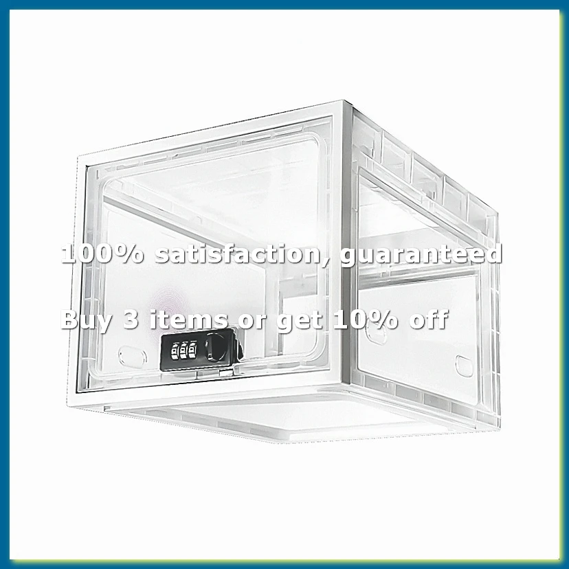 Lock Box for Medicines Food and Electronic Devices Cell Phones in One Convenient Container