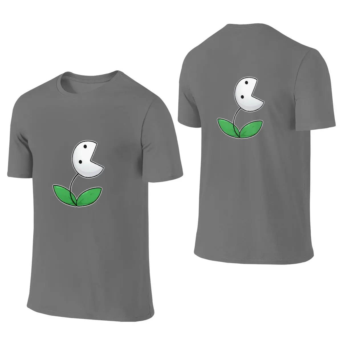 Nipper Plant Lazy Style Reversible T-shirt Fresh Youthful Feeling Durable Tee