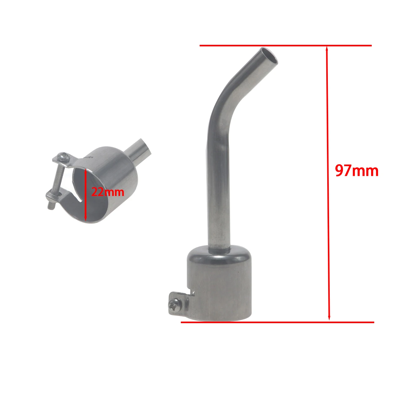 BGA 850 Serie Universelle Heißluftdüsen-Verlängerung, Entlötstation, Heißluftpistolen-Düse für Lötarbeiten und Elektronik-Reparaturen – Detail 4