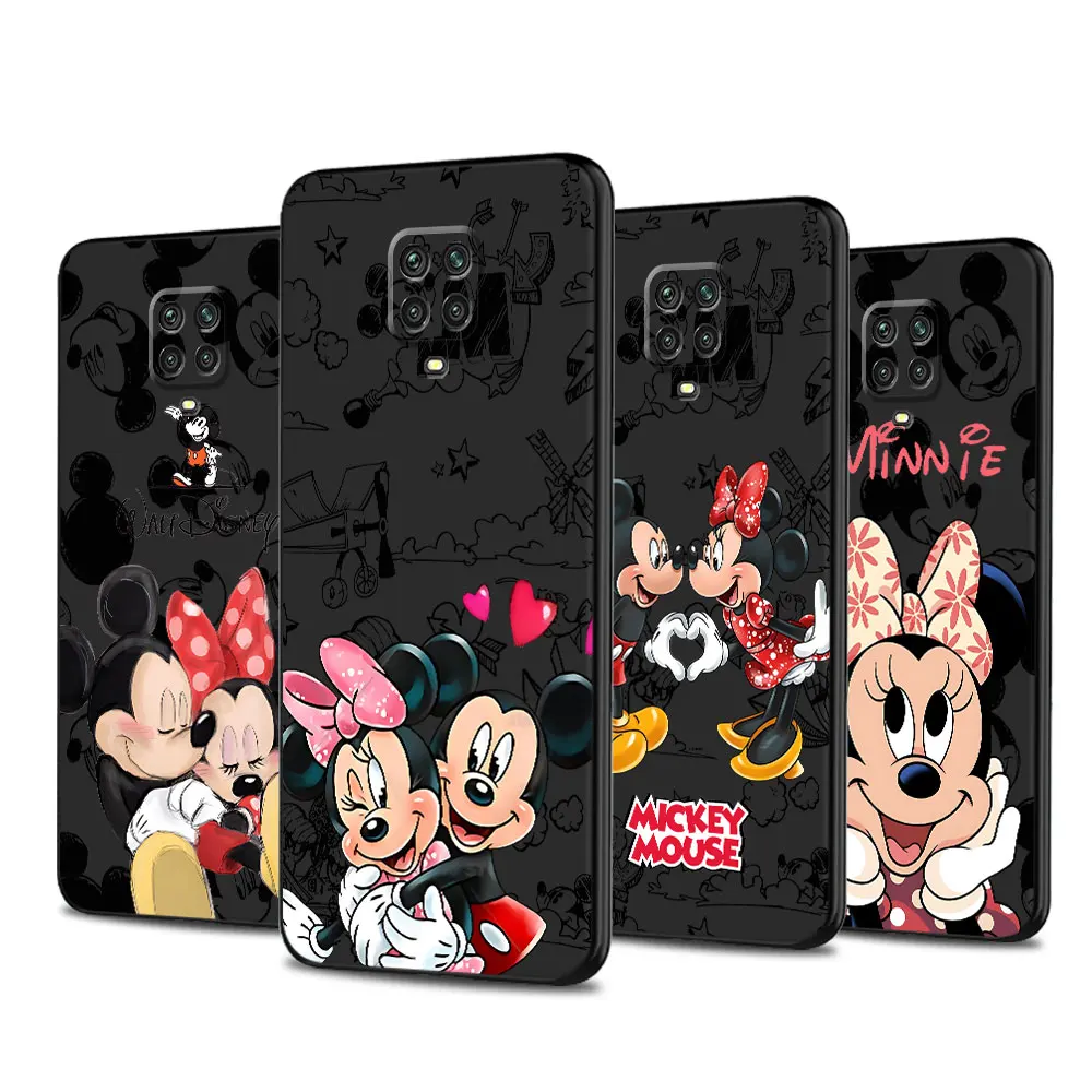 Phone Case for Redmi Note 9S 9 8 7 10 Pro 10S 12S 11S 12 8T 9T 10 11 Pro 10 TPU Soft Funda Funda Disney Mickey Mouse Cover