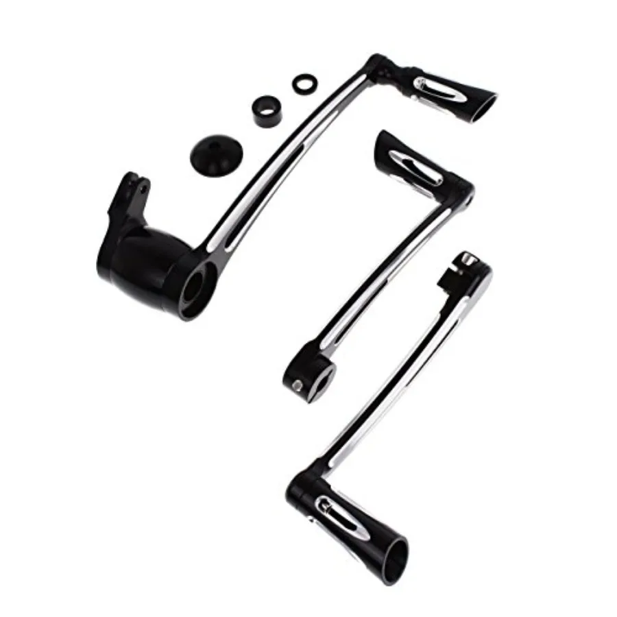 

Front and Rear Motorcycle Brake Arm Pedal Shift Levers with Shifter Pegs for Harley Touring Road Street Electra Glide Models 20
