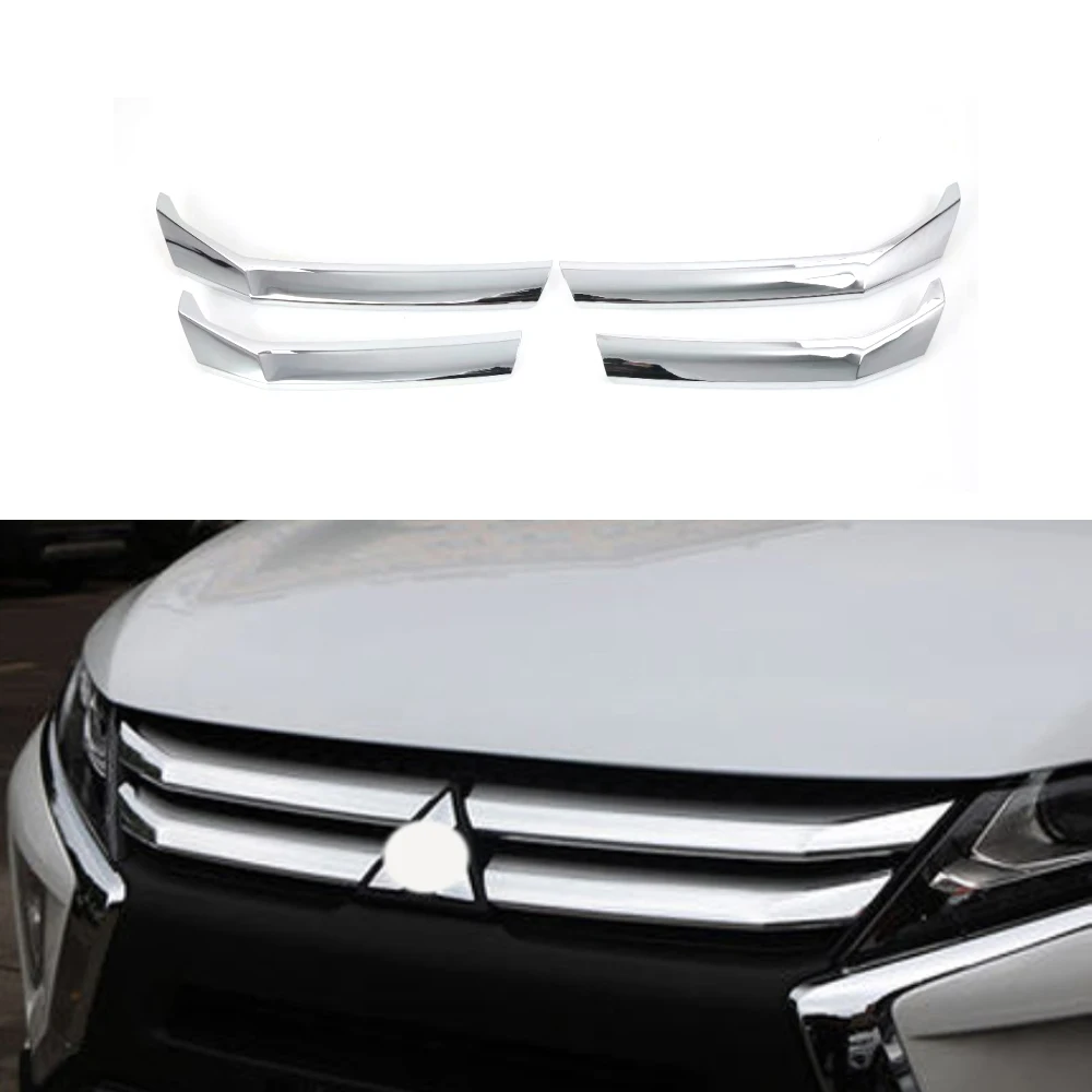 

ABS protection car grille anti scratch decorative strip accessories For Mitsubishi Eclipse Cross 2018 2019 2020 2021