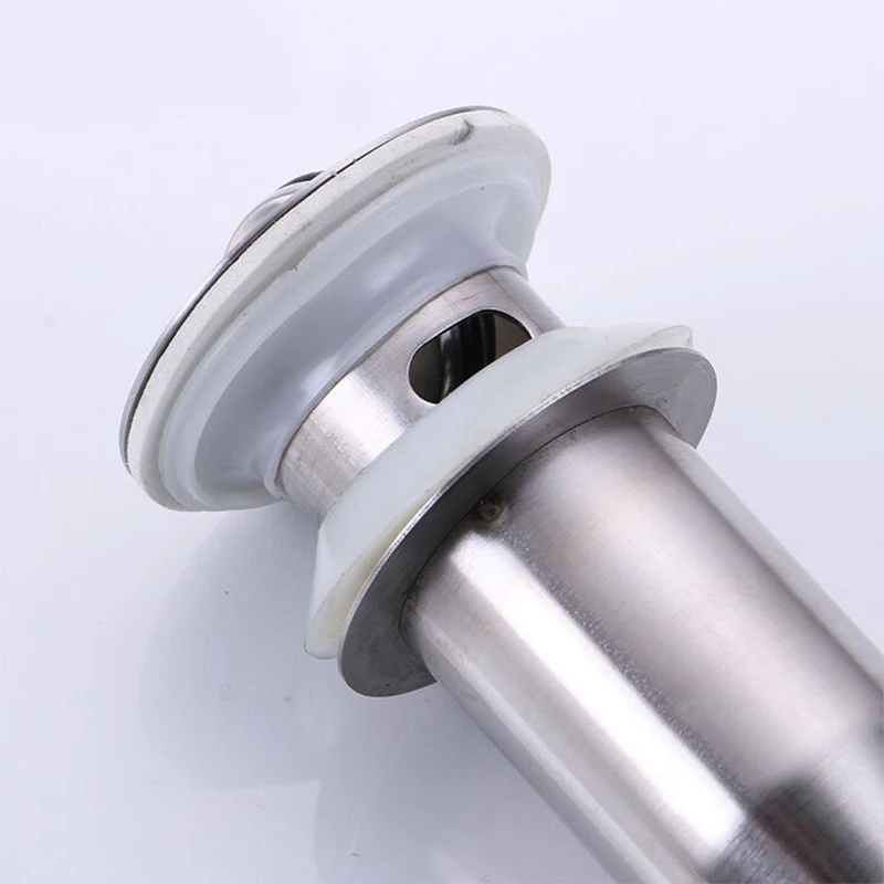 화장실 세면대 욕실 분지의 수도꼭지 선박 세면기 싱크 폐기물 배수 플러그 팝업 드레이너 스토퍼(오버플로 포함/없음)