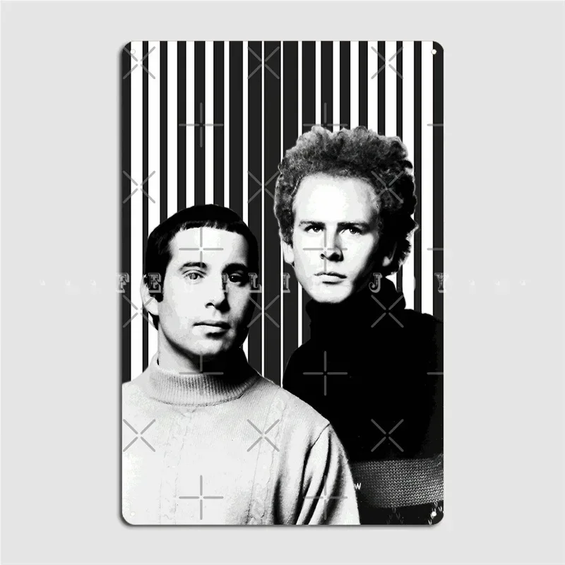 Simon Garfunkel Metal Sign Club Home Designing Plaques Tin Sign Poster