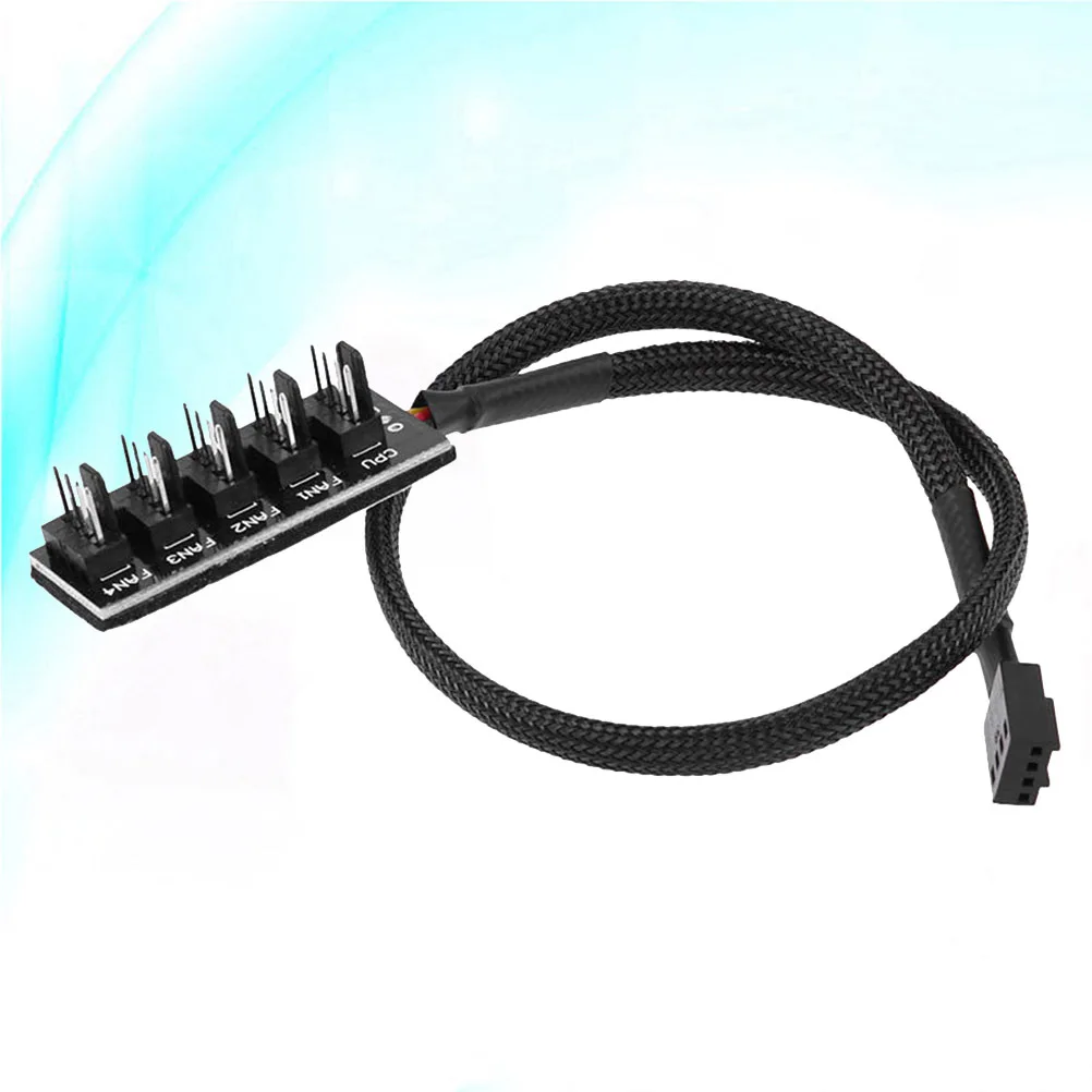 

4 -Pin Motherboard Fan Extension Cord Cable Chassis Splitter Connector Adapter 4-Pin