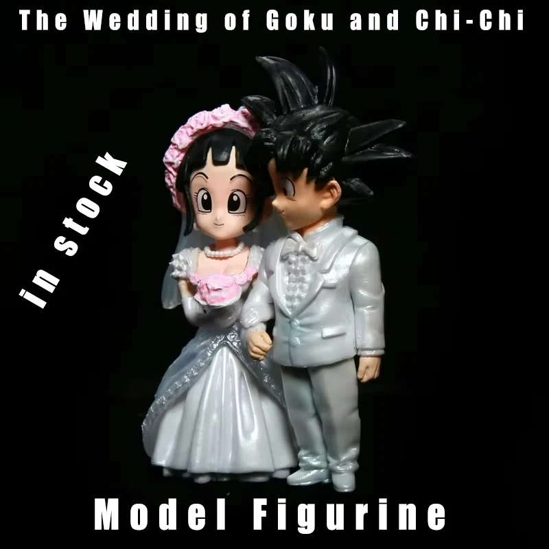 

Свадьба Гоку и Чи, аниме-модель, фигурка, стоячая свадебная серия, украшение для рабочего стола, коллекция игрушек, подарок для мальчика