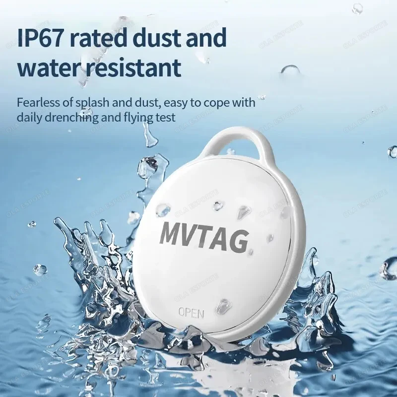 Waterproof iTag GPS Tracker Global Positioning Anti-loss Finder Device For Children Elderly And Pets Compatible with Find My APP