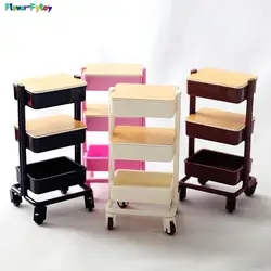 1:12 Dollhouse Miniature Furniture Shelf Bookshelf Storage Display Rack Kitchen Storage Rack Dollhouse Furniture Accessories