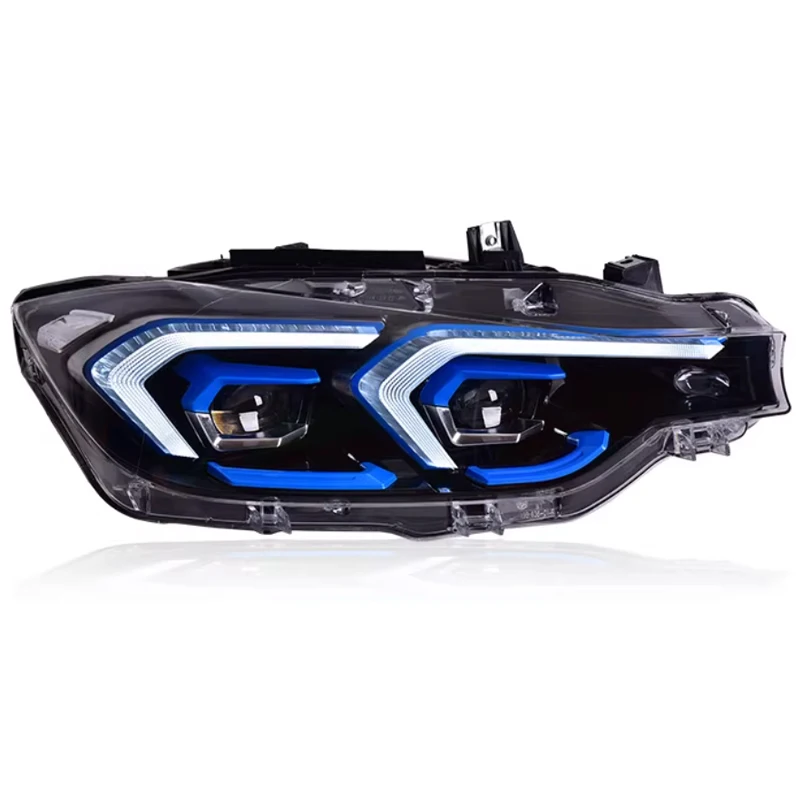 Projektor reflektora laserowego SXLL F30 2013-2018 F31 LCI, dioda LED, światła do jazdy dziennej (DRL), stylizacja samochodu, części samochodowe, 12V