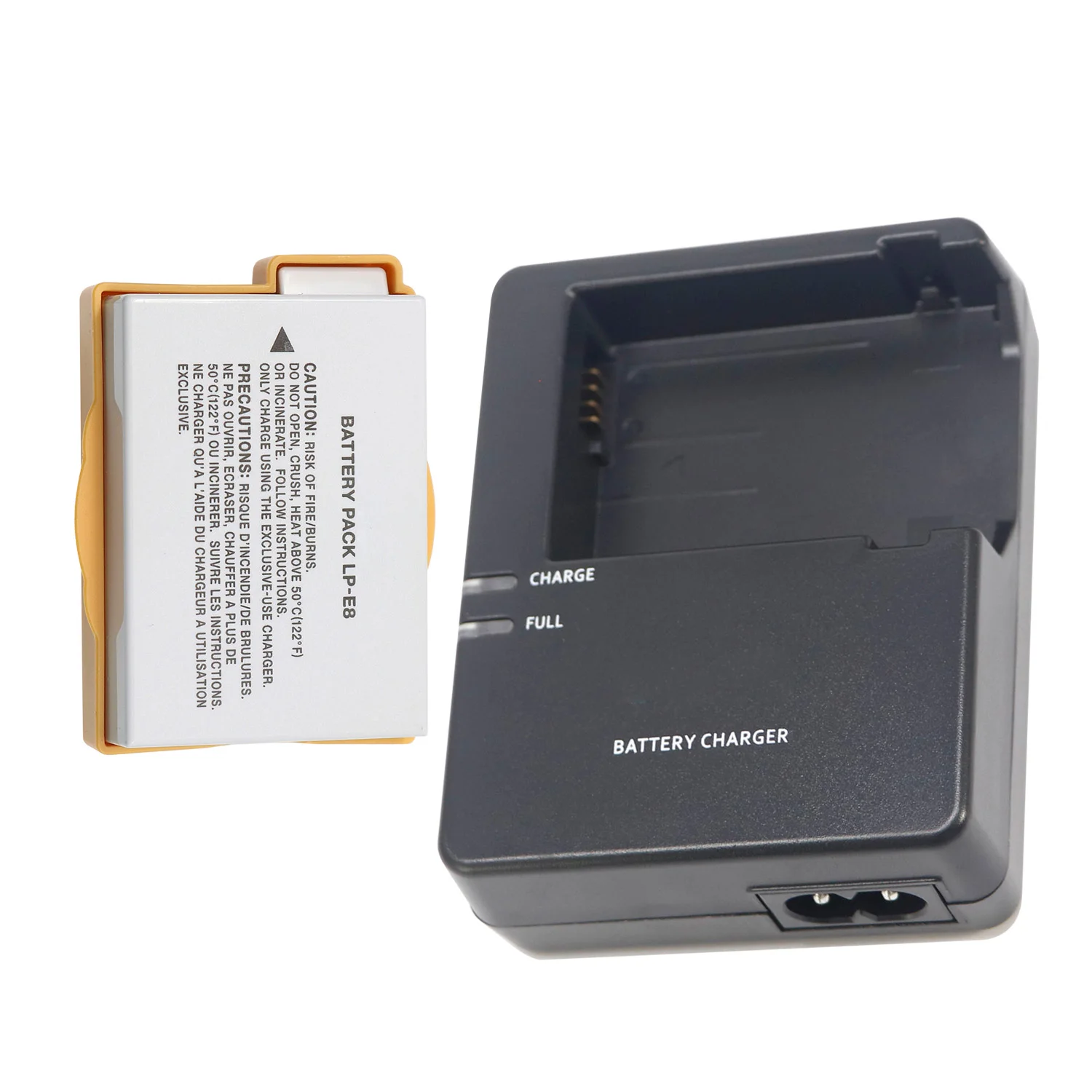 Original LP-E8 Camera Battery LC-E8E Charger for Canon EOS 550D 600D 650D 700D Rebel T2i T3i T4i T5i SLR X4 X5 X6 X6i X7i Camera