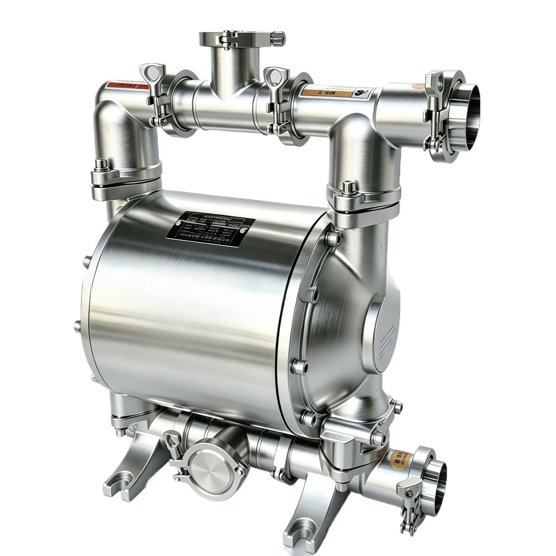 304/316L food, daily chemical sauce slurry conveying corrosion-resistant high-lift sanitary diaphragm pump