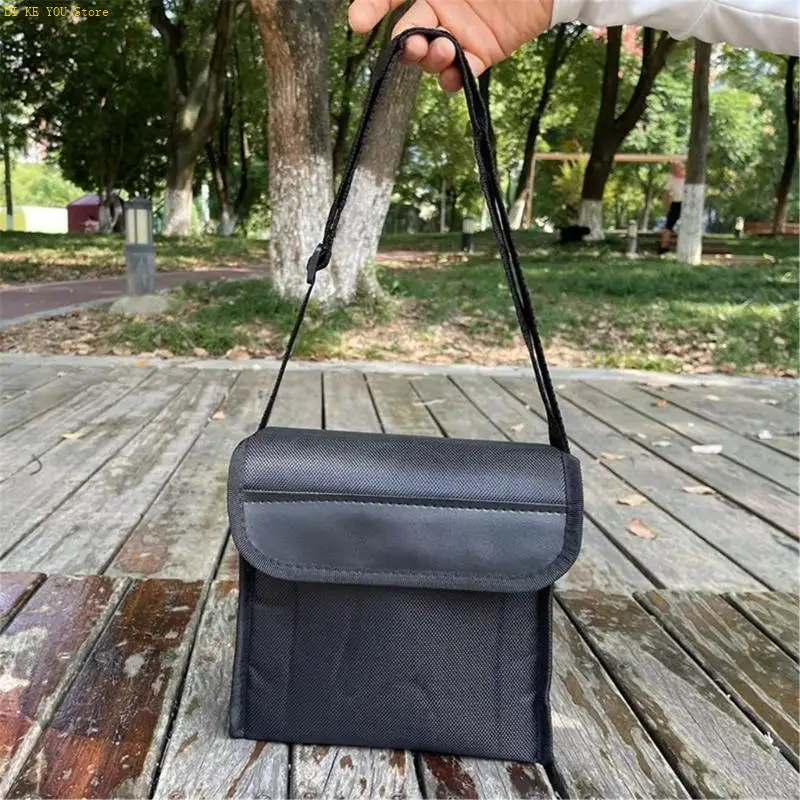 W3JE Shock Absorbing Bag for 50mm Binoculars Carrying Case for Outdoor Exploration
