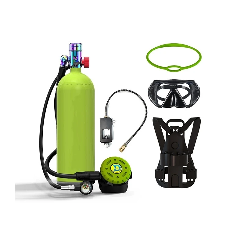 Scuba Diving Tank Equipment Water Sport 25 To 45 Minutes Capability In Stock 2.3L Package Mini Scuba Dive Cylinder