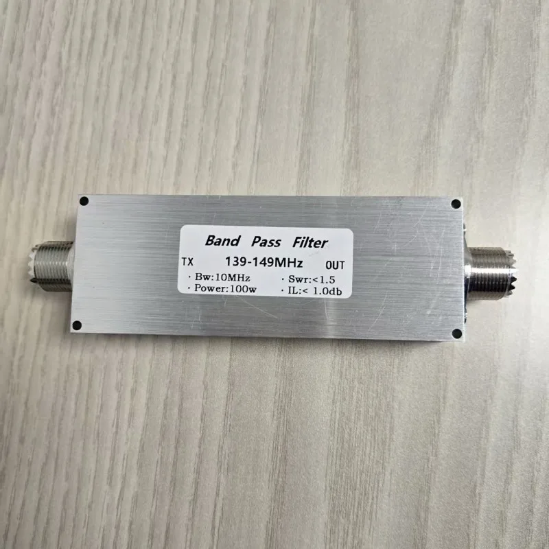 BPF-139-149M-100WM-plus Band-pass Filter M Female, Anti-interference, Filtering Out Clutter Harmonics
