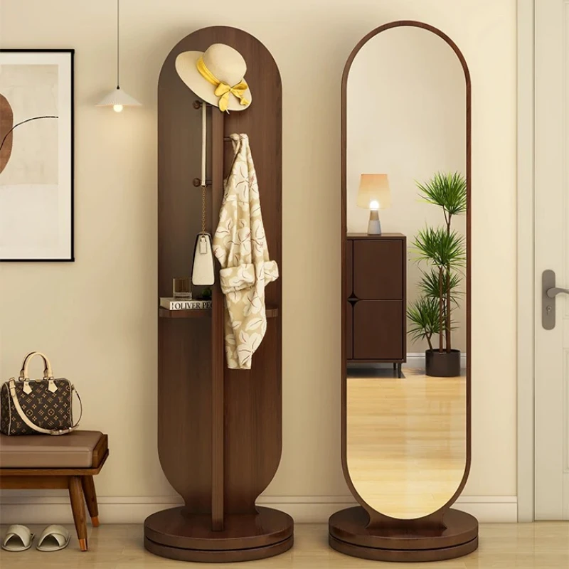 Aesthetic Modern Mirror Living Room Decoration Full Body Standing Nordic Funky Mirror Cosmetics Wooden Espelhos Home Products