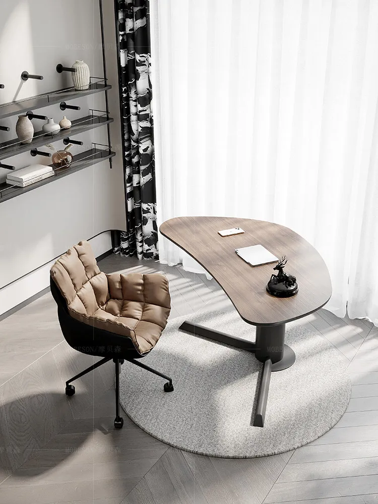 

Creative special-shaped desk writing table with student bedroom