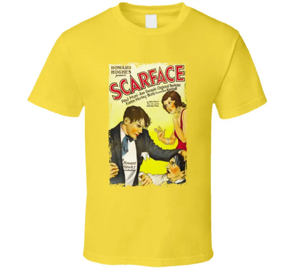 Scarface 1930s Paul Muni Movie Fan T Shirt