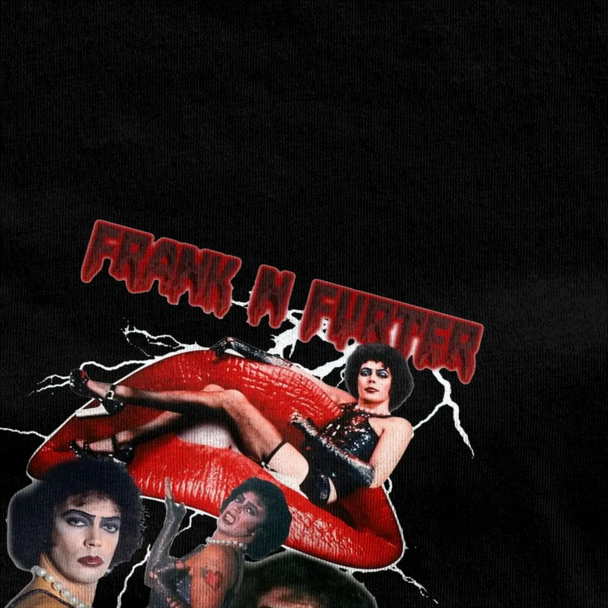 Frank N Furter Rocky Horror Picture Show T Shirt Hip Hop T Shirts Short Sleeve Casual Tops Summer Cotton Breathable 5XL 6XL Tees