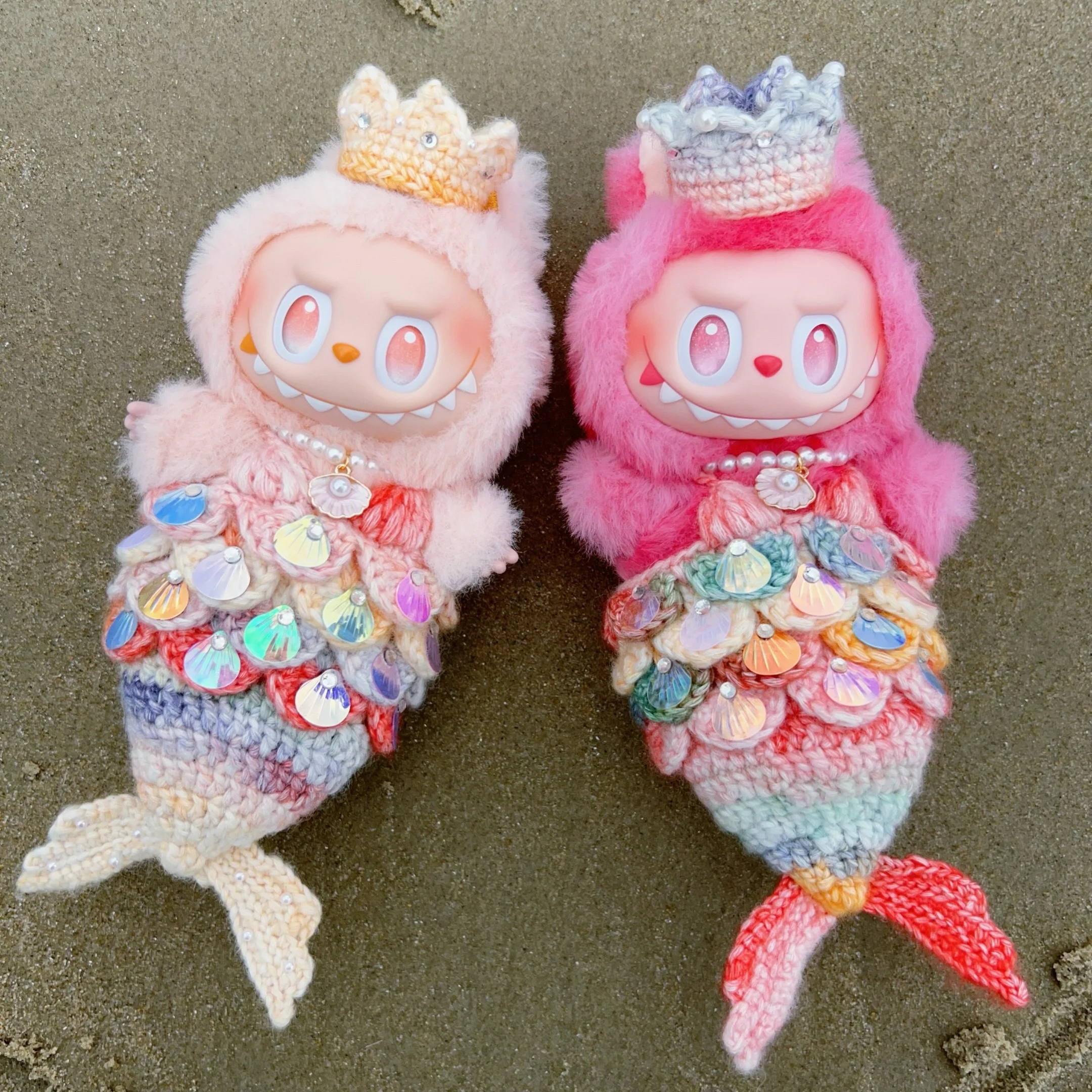 

For labubu clothes only clothes no dolls Cute and funny mermaid baby clothes, first, second, and third generations 3.0