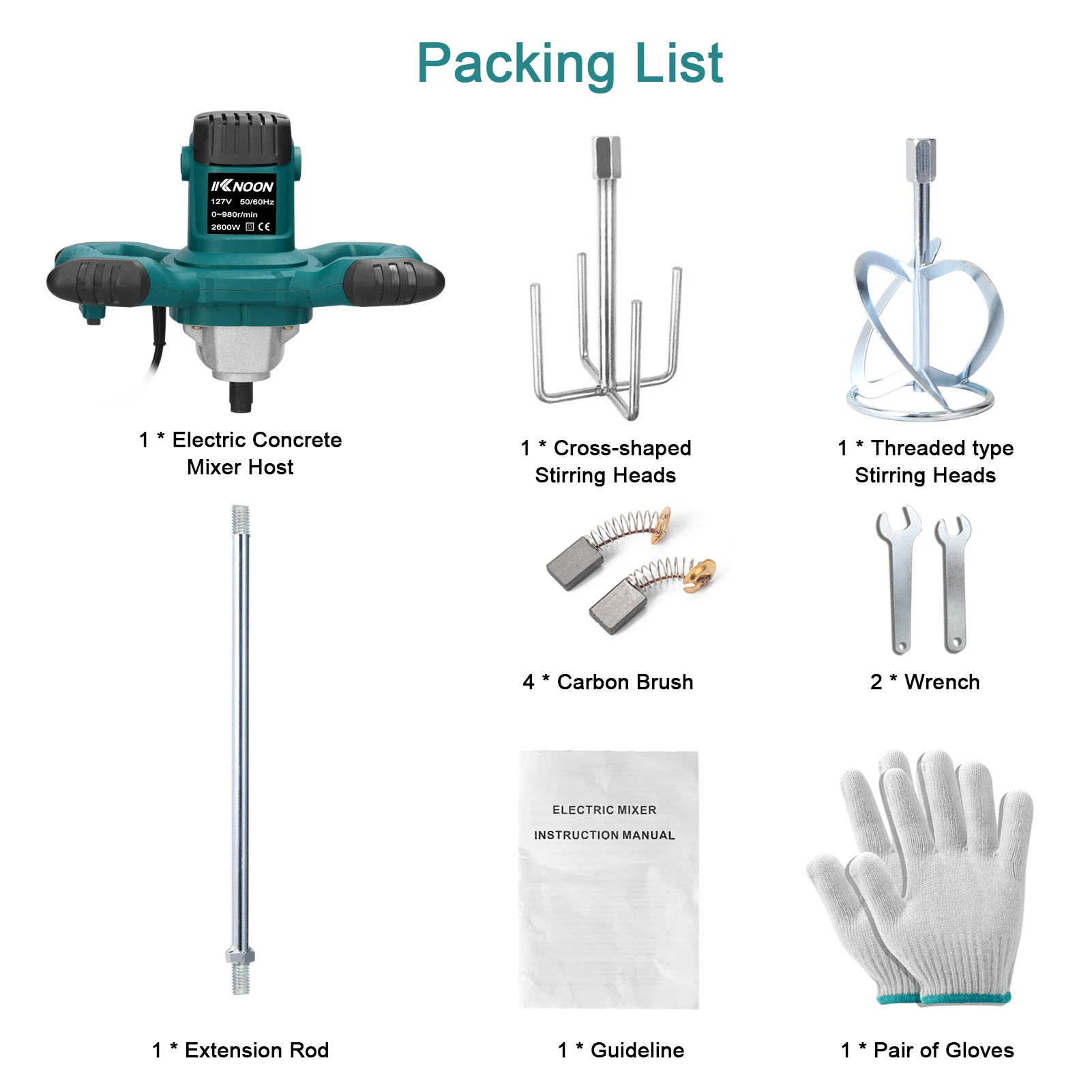 Kknoon 2600W Electr…