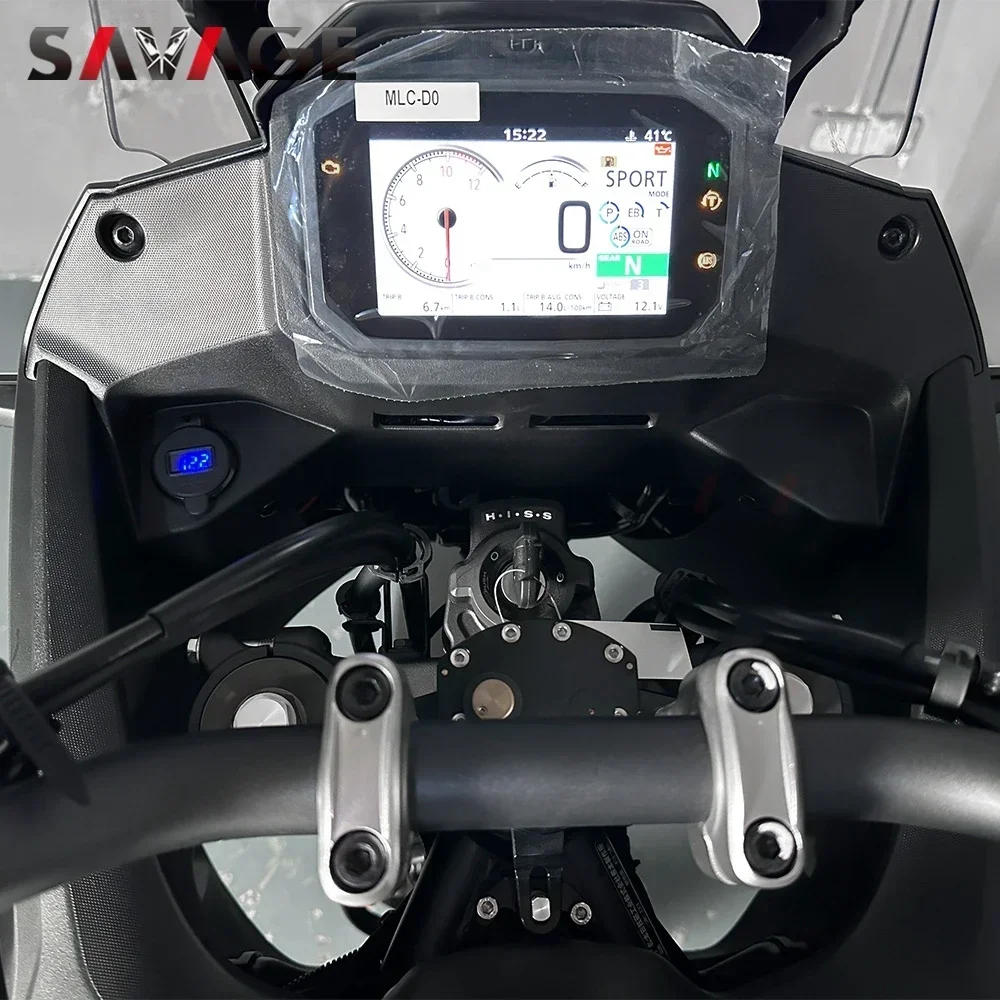 2025 Africa Twin 1100 NT1100 USB Quick Charger Outlet Power Connector Plug Wire Adapter For Honda XL750 Transalp 750 CRF1000L