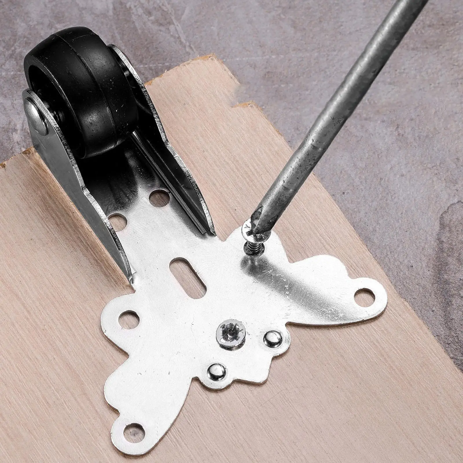 Fixed Directional Caster Wheel Silent Sliding Door Rail Pulley Heavy Duty Bearing Roller for Home and Office