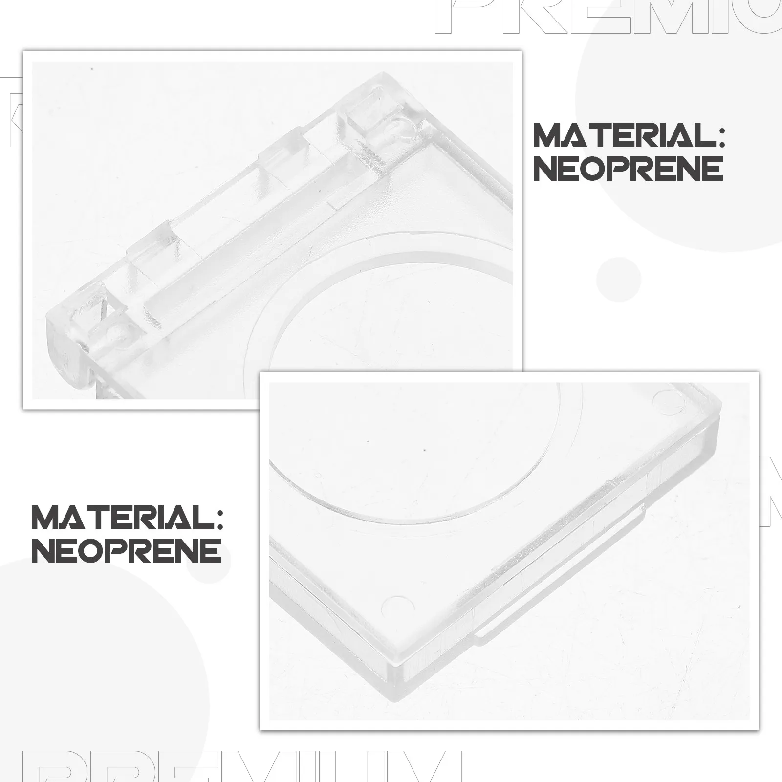 2Pcs Light Pad Switch Protector Touch Button Cover Diamond Drawing Pad Accessory Baffle for Copy Board Painting Sketching