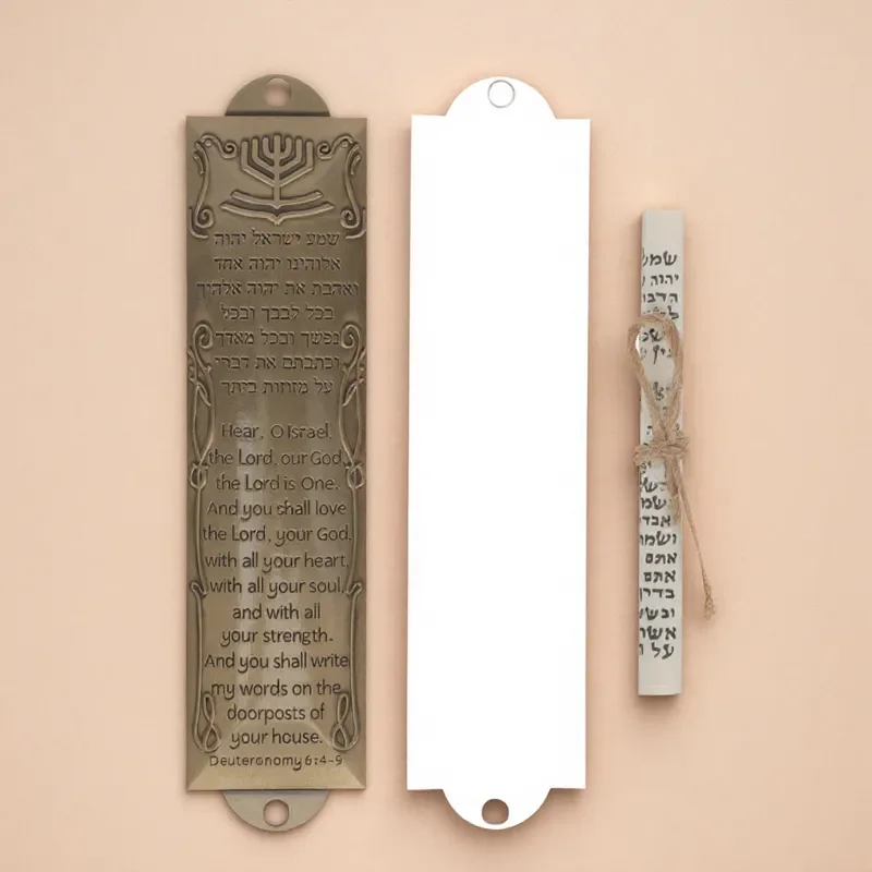 

Holy Scroll House Catholic Door Jewish Symbols House Jewish Judaica Decor Mezuzah Metal Mezuzah Symbol Catholic