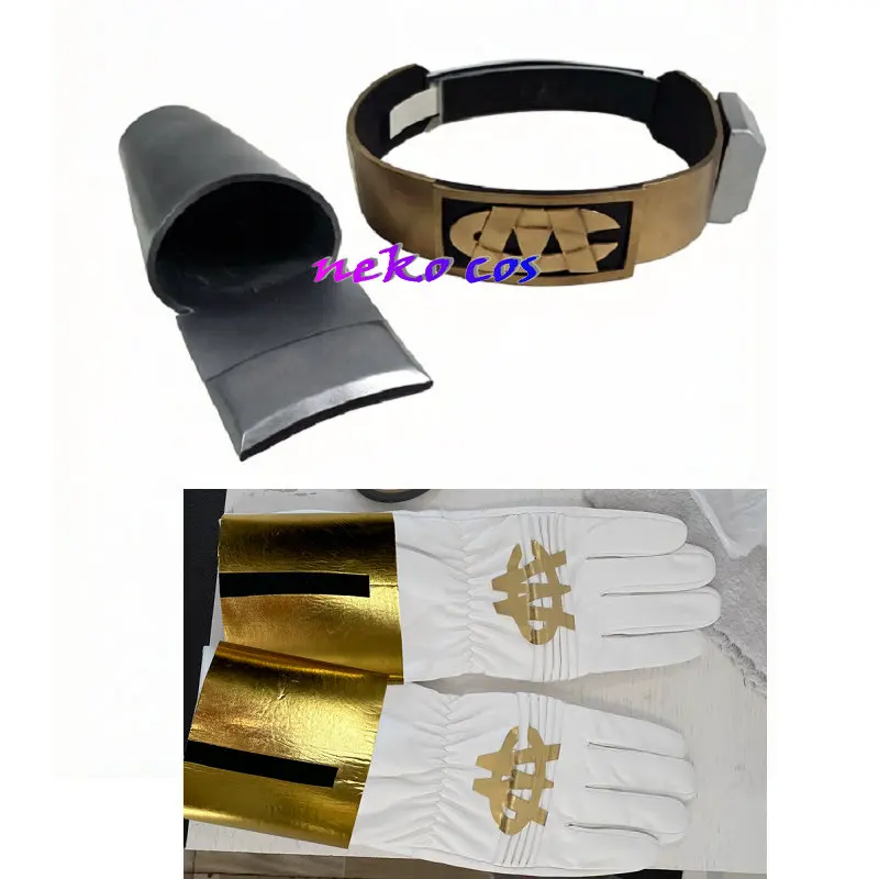Nekocos Dengeki Sentai Changeman, conjunto de luvas e protetores de braço em EVA, fantasia de cosplay, tamanho personalizado