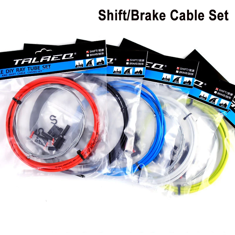 

Bicycle Shift Gear Derailleur/Brake kits Wire Tube Line Hose Basic Brake/Shift Cable&Housing Group Sets For MTB Bike Road