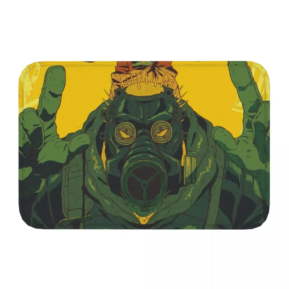 Dorohedoro Cayman Ebisu Fujita Anti-Slip Rug Doormat Kitchen Mat Hallway Carpet Bedroom Decor