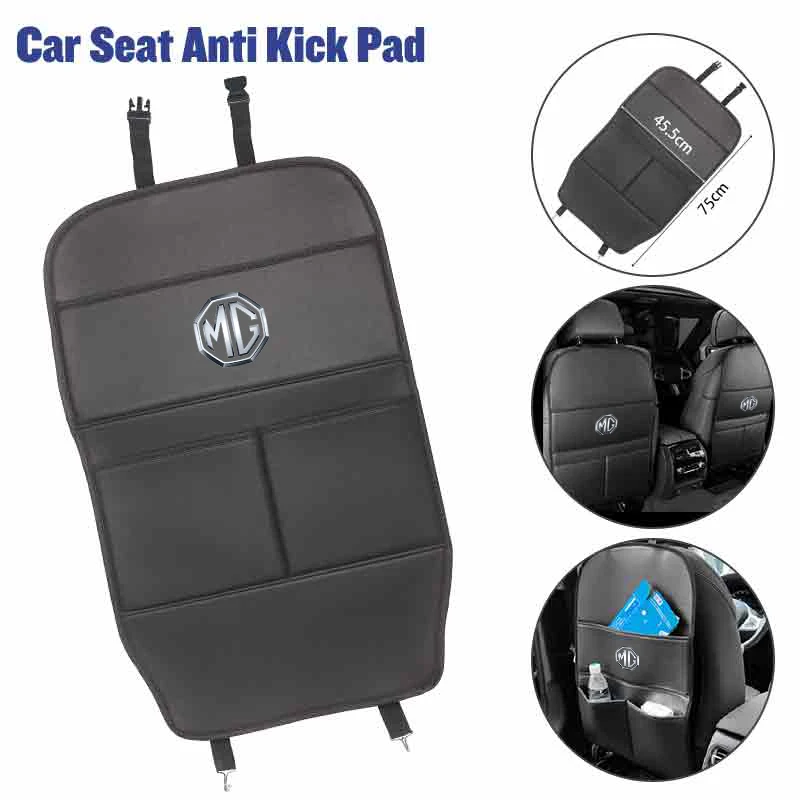 Car Seat Anti-Kick Pad Seatback Storage Bag Accessories For Morris Garages MG 6 3 5 7 TF ZR ZS HS GS GT Hector RX5 RX8 350 550