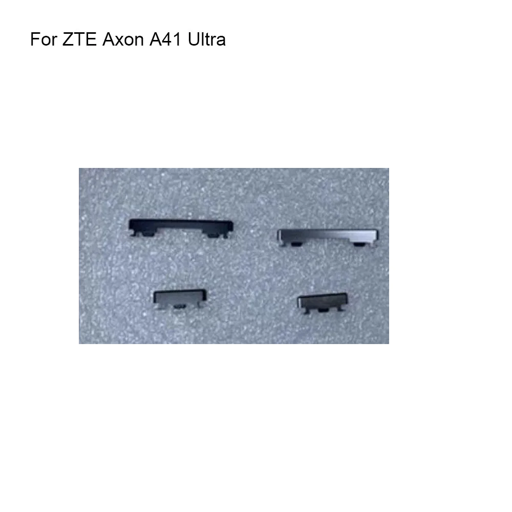 Zwarte Zijknop Voor Zte Axon A41 Ultra Power Aan/Uit-Knop + Volumeknop Zijknoppen Ingesteld Voor Zte Axon Een 41 Ultra