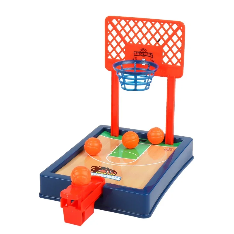 Desktop Board Game Basketball Finger Mini Shooting Machine Boy Party Table Interactive Outdoor Games Sports Toys for Kids Adults