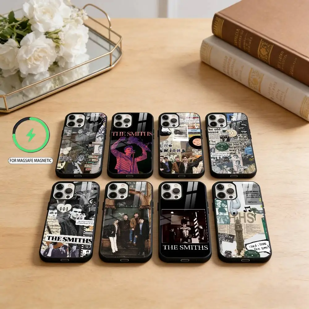 

Rock-The-S-Smiths Phone Case For iPhone17,16,15,14,13,12,11 Plus,Pro Max Magnetic For Magsafe Wireless Charging