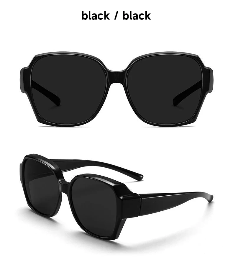 1PCS Polarisierte Sonnenbrille Frauen Männer Verwendet Außerhalb Von Brillen Fit Über Lesebrille UV400 Brillen – Detail 9
